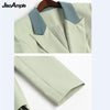 2023 Spring and Autumn Suit Jacket Skirt Two-piece Women's Professional Wear Korean Elegant Blazers Coat Dress Set