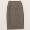 2023 Spring ol Houndstooth woolen pencil skirt+wool blends slim blazer women two piece sets