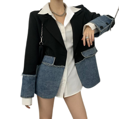 2023 Suits Jacket Women Blazers Female Spring Autumn  Tops And Jackets Blouses Blazer Mujer Femme Long Coat Festival