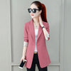 2023 Women Blazer Jacket Black Casual Suit Spring Jacket Single Button Office Jacket Business Outwear Ladies Suit Female Tops