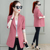 2023 Women Blazer Jacket Black Casual Suit Spring Jacket Single Button Office Jacket Business Outwear Ladies Suit Female Tops