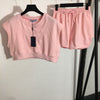 2023,Women Summer Shorts Sets Thin Short Sleeve Single Button Blazer And Skorts Shorts Female Crop Tops Two Piece Set
