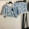 2023,Women Summer Shorts Sets Thin Short Sleeve Single Button Blazer And Skorts Shorts Female Crop Tops Two Piece Set