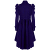 2023 Women Vintage Coat Steampunk Long Coat Gothic Overcoat Ladies Retro Jacket Emo Gothic Grunge Femme Solid Slim Outerwear