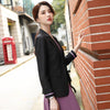 2023 spring blazers for women elegant stylish green short coats one button office lady suit blazer women slim jacket women tops