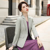 2023 spring blazers for women elegant stylish green short coats one button office lady suit blazer women slim jacket women tops