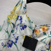 2023 summer style, temperament sexy print, sweet and gentle style, two-piece waist skirt