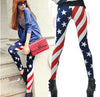 22 High Elastic Design Vintage Graffiti women Leggings Cross Skulls Totem Stripe Star Flag Letters Patterned Print Leggins