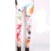 22 High Elastic Design Vintage Graffiti women Leggings Cross Skulls Totem Stripe Star Flag Letters Patterned Print Leggins