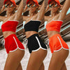 2Pcs Sexy Women's Summer  Sport Gym  Vest Top Sports Legging Pants Trouser Outfit Wear Set
