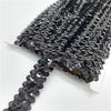 2yards 20mm Elastic Sequins Ribbon Lace Trim Sequin Sewing Fabric Ribbon For Dress Clothes Headdress Bridal Wedding Accessories