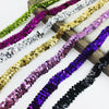 2yards 20mm Elastic Sequins Ribbon Lace Trim Sequin Sewing Fabric Ribbon For Dress Clothes Headdress Bridal Wedding Accessories
