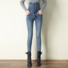 3 Color Jeans Women High Waist Elastic Skinny Denim Long Pencil Pants Woman Jeans Camisa Feminina Lady Fat Trousers
