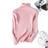 3 DAYS SALE !!!!! winter Women Knitted Turtleneck Sweater Casual Soft polo-neck Jumper Fashion Slim Femme Elasticity Pullovers