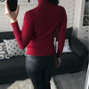 3 DAYS SALE !!!!! winter Women Knitted Turtleneck Sweater Casual Soft polo-neck Jumper Fashion Slim Femme Elasticity Pullovers