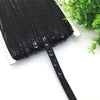 3 yards 13mm Sequins Ribbon Lace Trim Sequin Fabric For Dress Clothes Headdress Bridal Sewing Accessories DIY