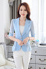 3XL 4XL New Slim Summer Blazer Women Chiffon Sleeve Notched Thin Ladies Blazer Jacket Officewear One Button Short Blazers