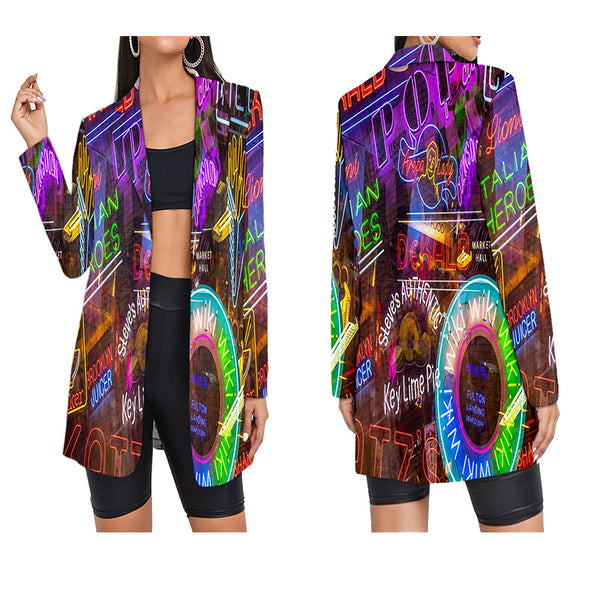 3d Print Women Blazer 2023 Formal Blazers Lady Street Wear Suit Jackets Coat Slim Women Blazer Femme Jackets Femme