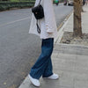4 Colors Jeans Women Loose Leisure Japanese Style Chic Trendy Popular BF Streetwear All-match Harajuku Female Bottom College