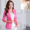 4XL 5XL Summer Women's Jackets And Coats Linen Thin Suit Jacket Female Blazers Slim  Jacket Women Button Ladies Blazer Plus