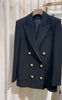 5.19 GuliChic Women  Double Breasted Casual Straight Blazer