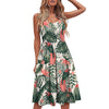 #58 Sexy Off Shoulder Dress Women's Bohemian Style Dresses Short Sleeve Floral Print Dress Maxi Dresses For Women Summer 2023