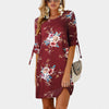 5XL Large Size New Arrival Summer Dress Women Vestidos Plus Size Casual Straight Floral Print Dress Big Size Short Party Dresses
