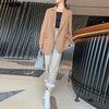 5XL Large Size Women's Office Jacket  Autumn and Winter Double-breasted Loose Long-sleeved Ladies Jacket Elegant