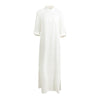 5XL Plus Size Vestidos Spring Fashion Women Sexy Casual Shirt Dress Long Sleeve Deep V Neck Split Solid Long Maxi Dress