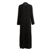 5XL Plus Size Vestidos Spring Fashion Women Sexy Casual Shirt Dress Long Sleeve Deep V Neck Split Solid Long Maxi Dress