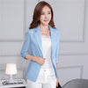 5Xl 4Xl 3Xl Plus Size Slim Fit Women Blazer Fashion Casual Ladies Female Thin Cotton And Linen Outwear Suit Jackets A3632