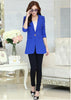 6 Colors New Autumn Spring Long Elegant Women Blazers   Candy Colors Causal Slim Ladies Suits Jackets Long Sleeve S10-2