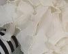 6CM Wide Embroidery White flower lace fabric trim ribbon DIY sewing Ruffle applique collar wedding dress guipure cloth decor