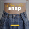 7/32MM Nail-free Waist Buckle Slimmer Adjustable Removable Snap Button Waist Closing Artifact Pant Clothing Sewing Accessories