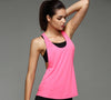 8 Color Summer Sexy Sporting Women Tank Top Fitness Workout Tops Gyming Women Sleeveless Shirts Sporting Quick Drying Loose Vest