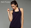 8 Color Summer Sexy Sporting Women Tank Top Fitness Workout Tops Gyming Women Sleeveless Shirts Sporting Quick Drying Loose Vest