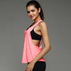 8 Color Summer Sexy Sporting Women Tank Top Fitness Workout Tops Gyming Women Sleeveless Shirts Sporting Quick Drying Loose Vest