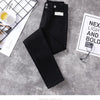 843 Fall Women High Waist Jeans Stretch Skinny Korean Style All-Match Chic Double Button High Street Female Denim Pants