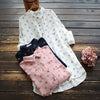 8753 Spring Women Long Shirt Japan Style Literary Turndown Collar Print Cotton Long Sleeve Loose Blouse Women