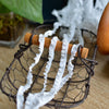 8MM Wide White Black Polyester Stretch Lace Elastic Ruffle Polyester Mini Lace Ribbon Clothing DIY Handcrafts Sewing Supplies
