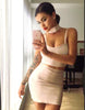 MESH RAYON HIGH QAULITY BANDAGE DRESS