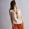 9 Candy Color Solid Cotton Linen Women Tank Top Summer Casual Sleeveless Camisole Vest Kawaii Slim Cute Tanks Tops Camis B076