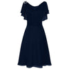 A Line Dress Pink Dress Retro Dress Women Formal Wedding Bridesmaid High-waist Party Ball Prom Gown Dress Moda Feminina