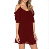 A summer dress with thin shoulder-straps ,Twelve different Solid Color half sleeved Chiffon dress six size sell like hot cakes