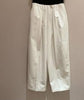 AAW045 2022 Spring Autumn Women High Waist Wild Loose Elastic Waist Casual Suit Wide Leg Trousers Pants A2