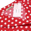 Vintage Dress Women Autumn 50s 60s Elegant Polka Dot V-Neck 3/4 Sleeve Button Ruffles A-Line Party Dresses Vestidos Robe