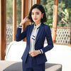 ACRMRAC Women Long sleeves  Slim jacket Skirt set OL Formal Skirt Suits Business suit