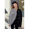 AEL Asymmetry Blazer casual Woollen jacket coat autumn winter swallow gird based ladies wear 2022 new