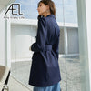 AEL Blazer Women Jackets Suit With Belt Double-Breasted Elegant Casual Spring Coat Patchwork Streetwear