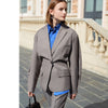 AEL gray loose street wear Ladies office Blazer top Long Sleeve Regular Fit Minimalist casual Women Blazer Spring new